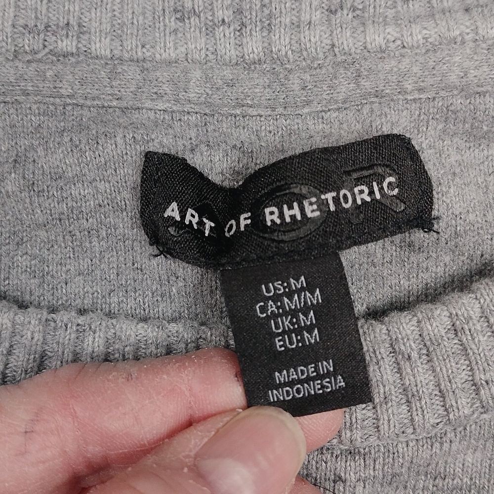 Art Of Rhetoric Womens Sweater Size Medium - Picture 2 of 8